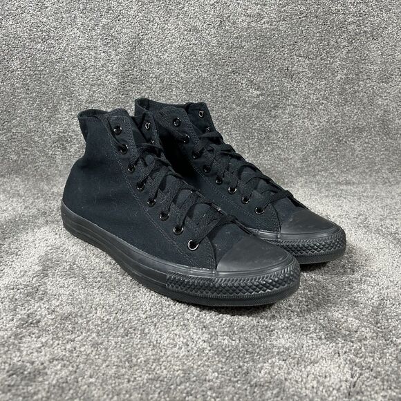 Converse Chuck Taylor All Star High Top M3310 Mens Sz 12 Black Skate Shoes Used main image 8